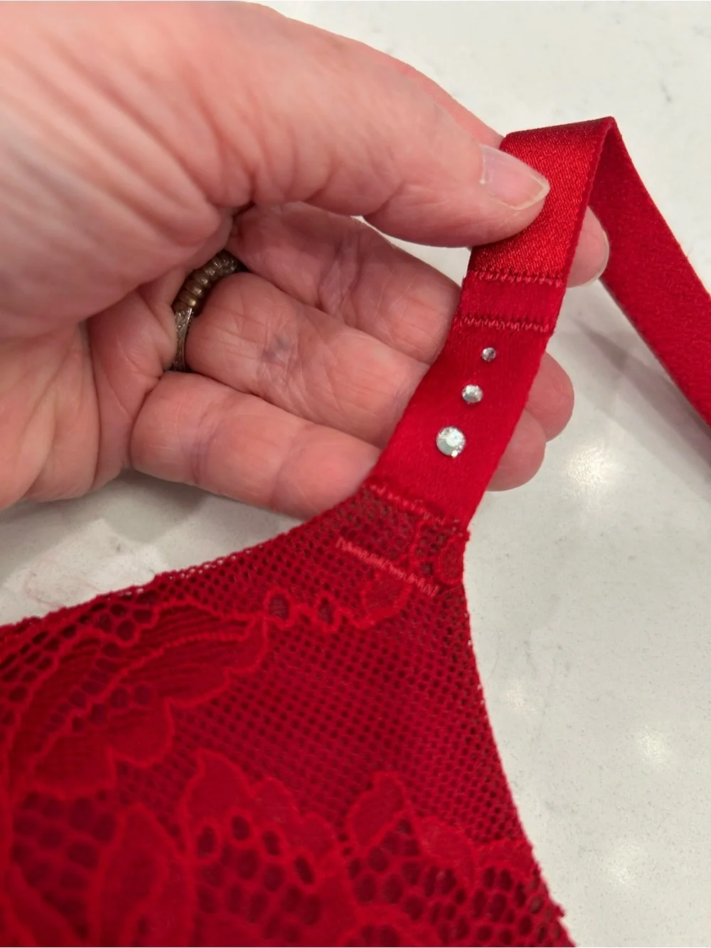 torrid Red Wireless Lace Push-Up Bra